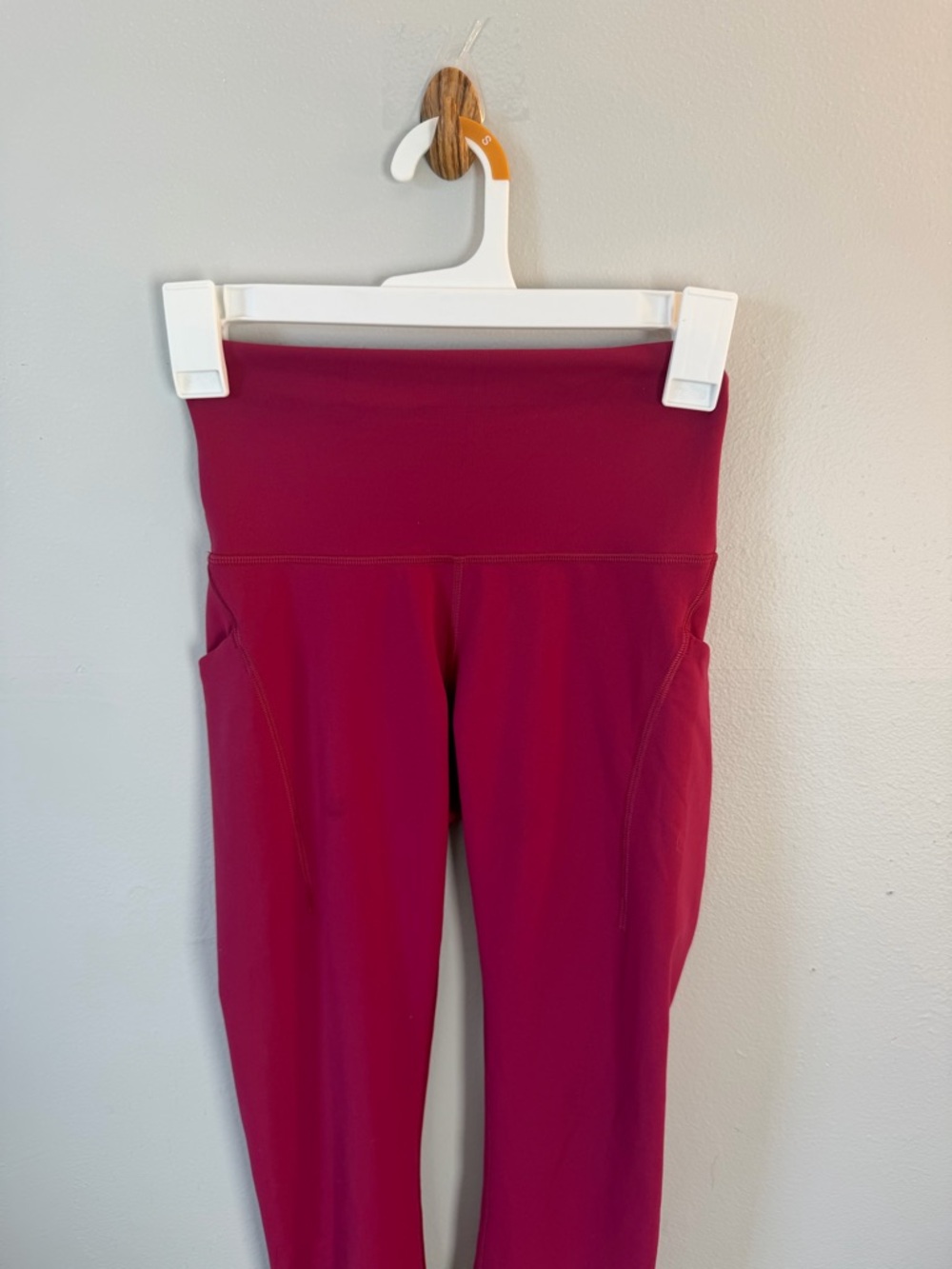 Lululemon Wunder Train High-Rise Legging with Pockets 25" Pink 4